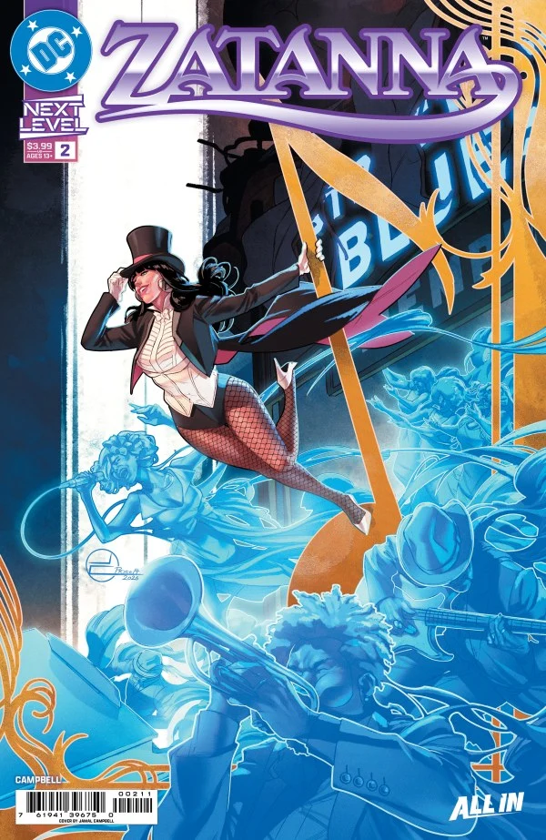 Zatanna [2026] #2 DC A Jamal Campbell 27/05/2026
