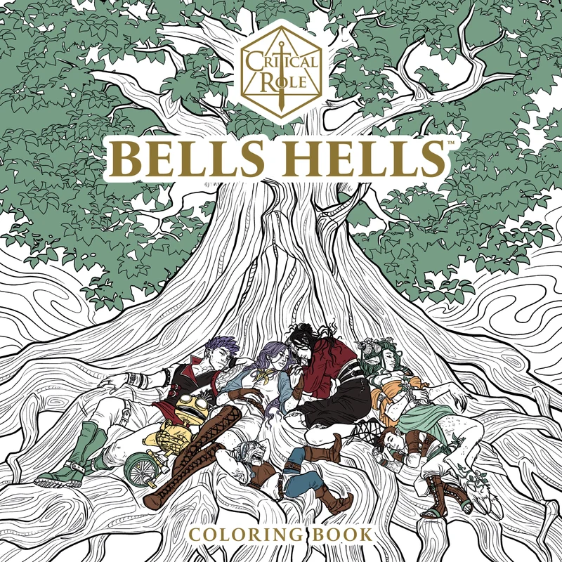 Critical Role : Livre de coloriage Bells Hells