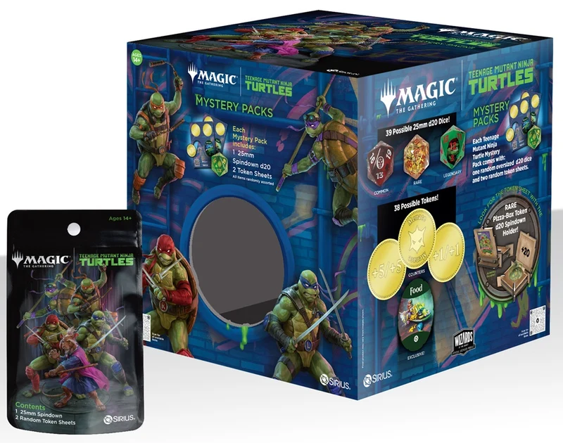 SIRIUS DICE - PACKS AU TRÉSOR - TORTUES NINJA