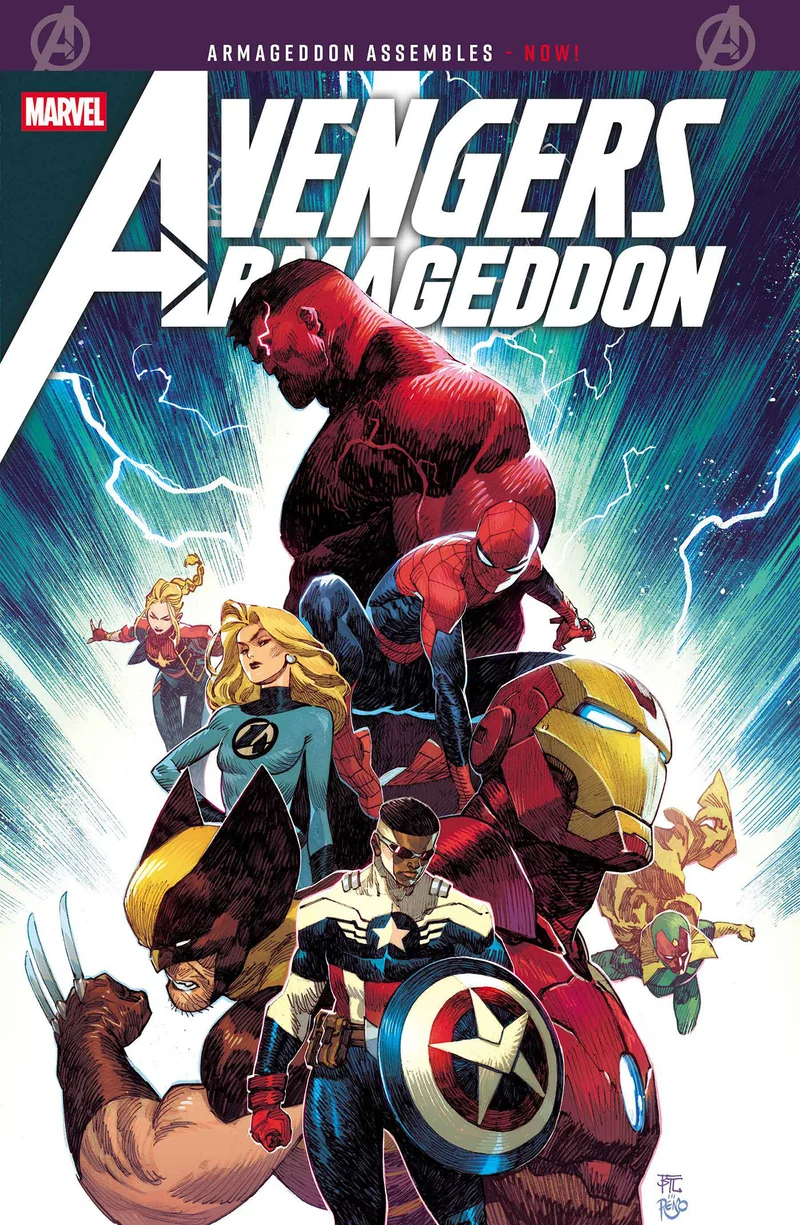 Avengers : Armageddon #1 Marvel sous blister avec carte promotionnelle 06/10/2026