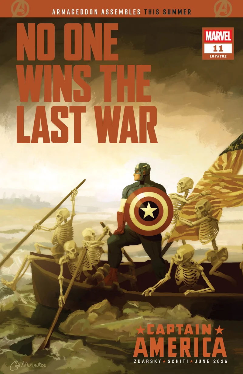 Captain America #11 MARVEL Zdarsky Préfiguration 13/05/2026