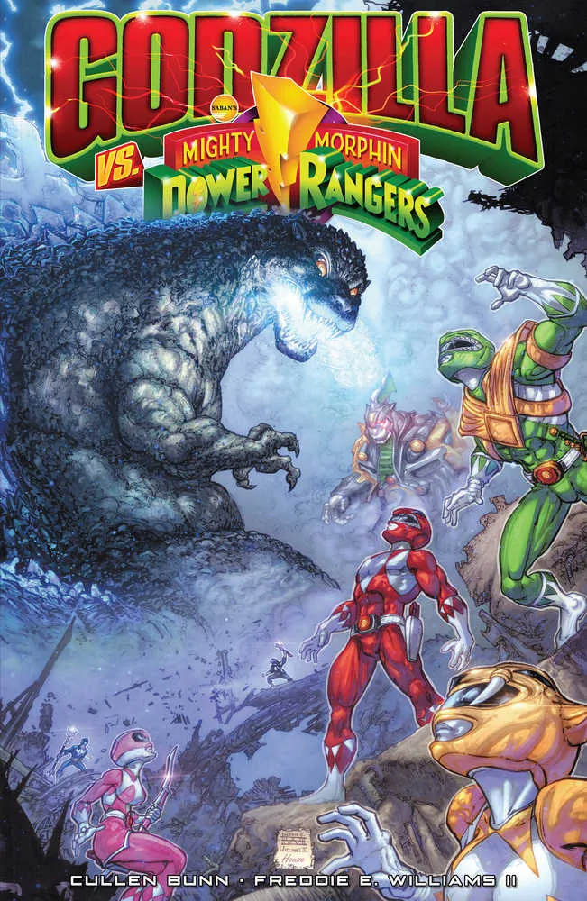 Godzilla contre MMPR TPB