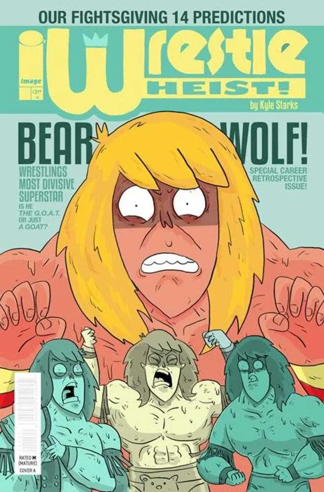 Wrestle Heist #4 (sur 5) Couverture A Kyle Starks (Public averti)