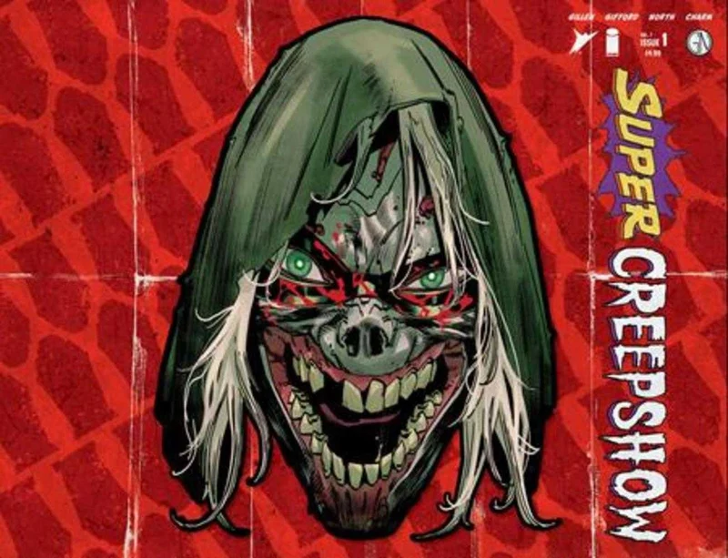 Super Creepshow #1 (sur 5) Couverture D Andrea Milana & Jillian Crab Variante découpée (Public averti)