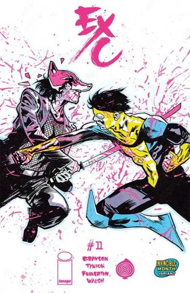 Exquisite Corpses #11 Couverture H Michael Walsh Invincible Team Up Variante (Public averti)