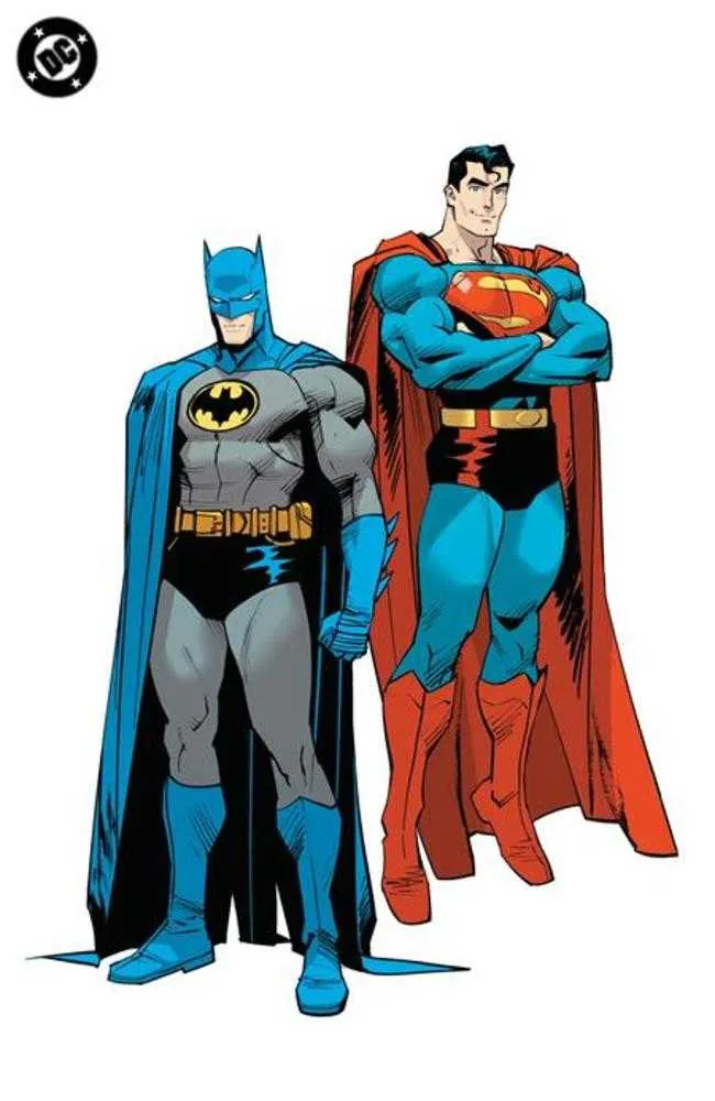 Batman Superman Worlds Finest #49 Couverture F Dan Mora Corner Box Spot Foil Variant