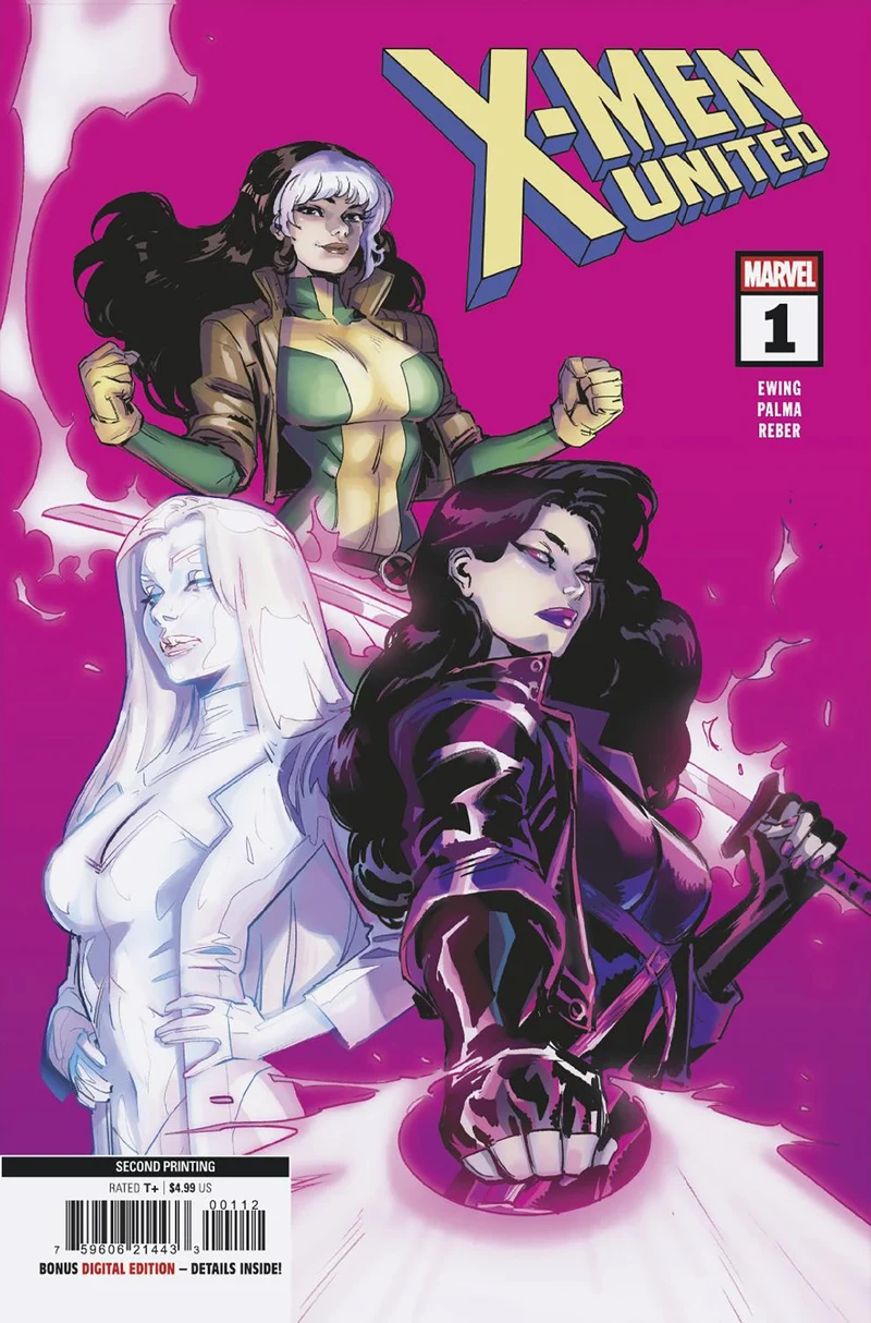 X-Men United #1 Matteo Lolli 2e impression MARVEL Variante 22/04/2026