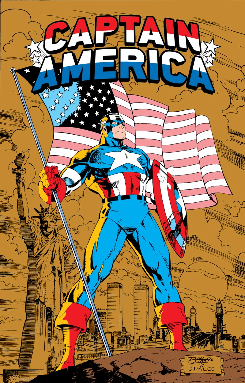 Captain America par Gruenwald Omnibus Vol. 2 Ron Lim - Dommages mineurs à la reliure
