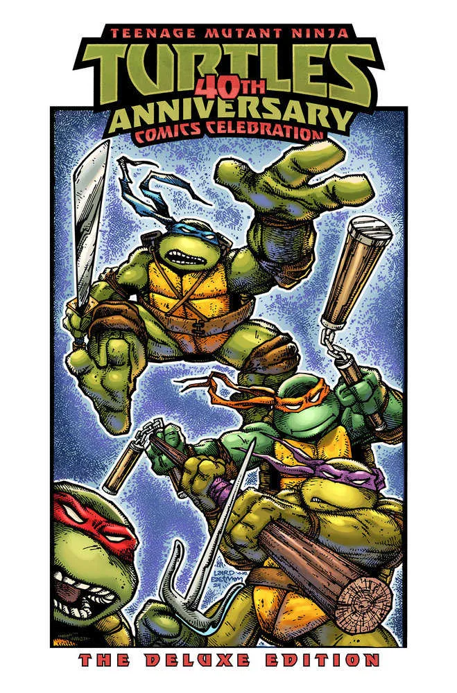 Tortues Ninja, édition de luxe reliée, 40e anniversaire des comics