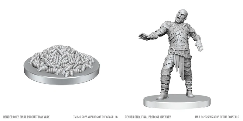 D&D MINIS : WV28 ESSAI DE VERMINES POURRITURES ET VICTIME DE VERMINES POURRITURES