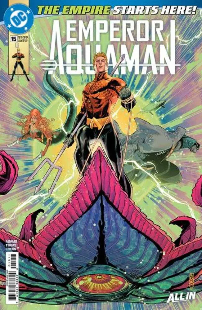 L'Empereur Aquaman #15 DC Comics, par John Timms, 03/11/2026