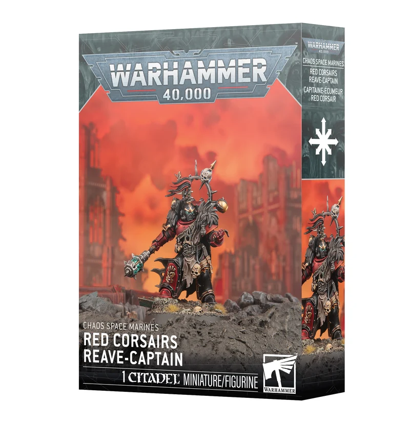 MARINES DE L'ESPACE DU CHAOS : CAPITAINE DE REAVE DES CORSAIRS ROUGES