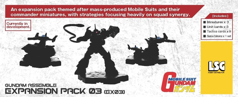 GUNDAM ASSEMBLE : PACK D'EXTENSION 03 [EX03]