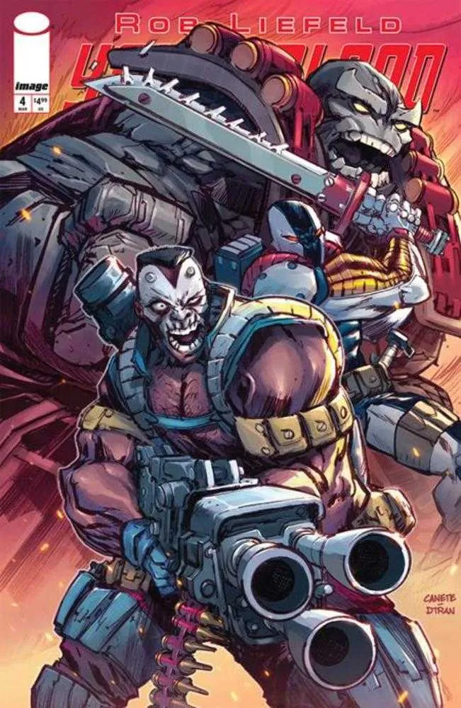 Youngblood #4 (2025) Couverture C Variante Eric Canete