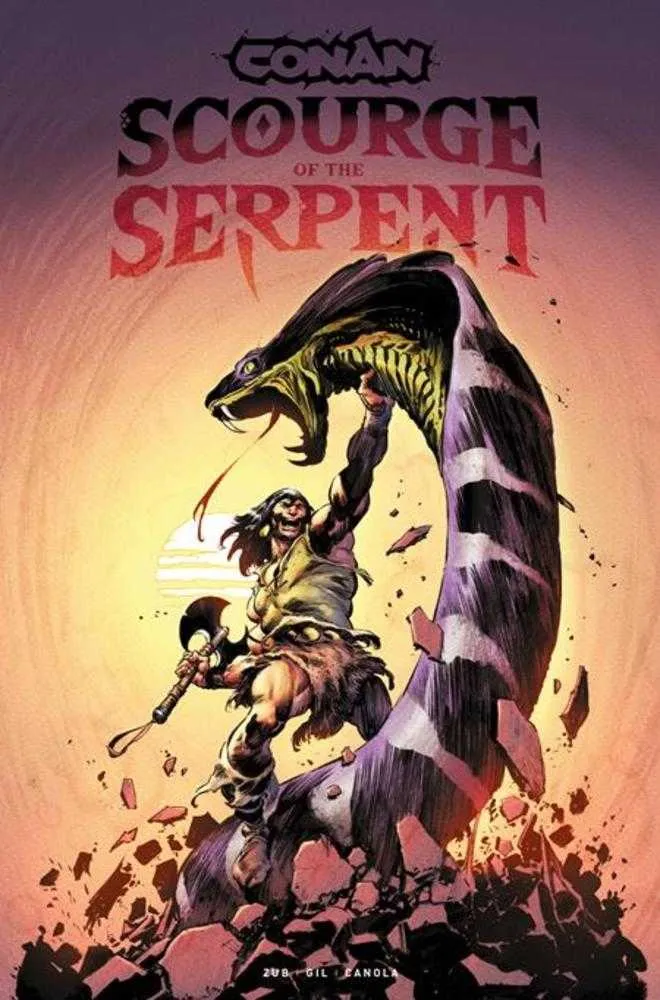 Conan le Barbare : Le Fléau du Serpent (édition brochée)