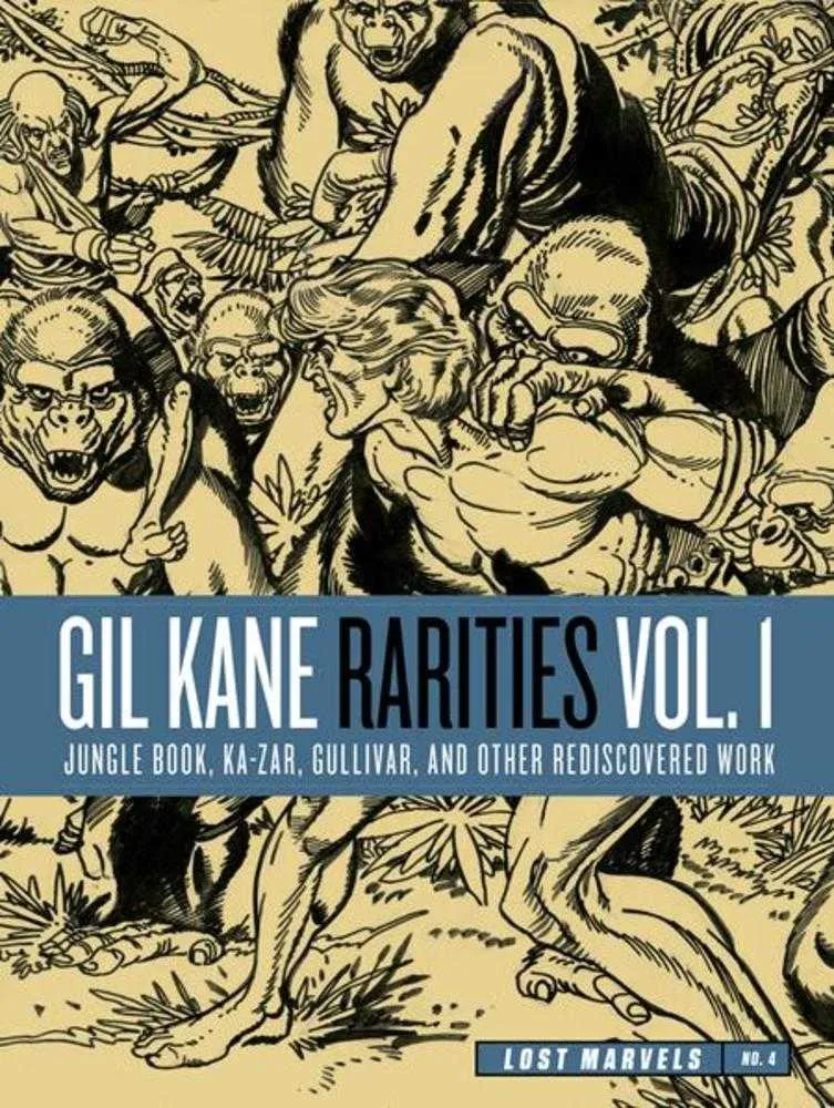 Merveilles oubliées n° 4 : Raretés de Gil Kane, vol. 1 : Le Livre de la jungle, Ka-Zar, Gullivar et autres œuvres redécouvertes