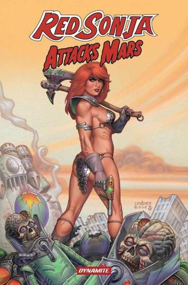 Red Sonja attaque Mars TPB