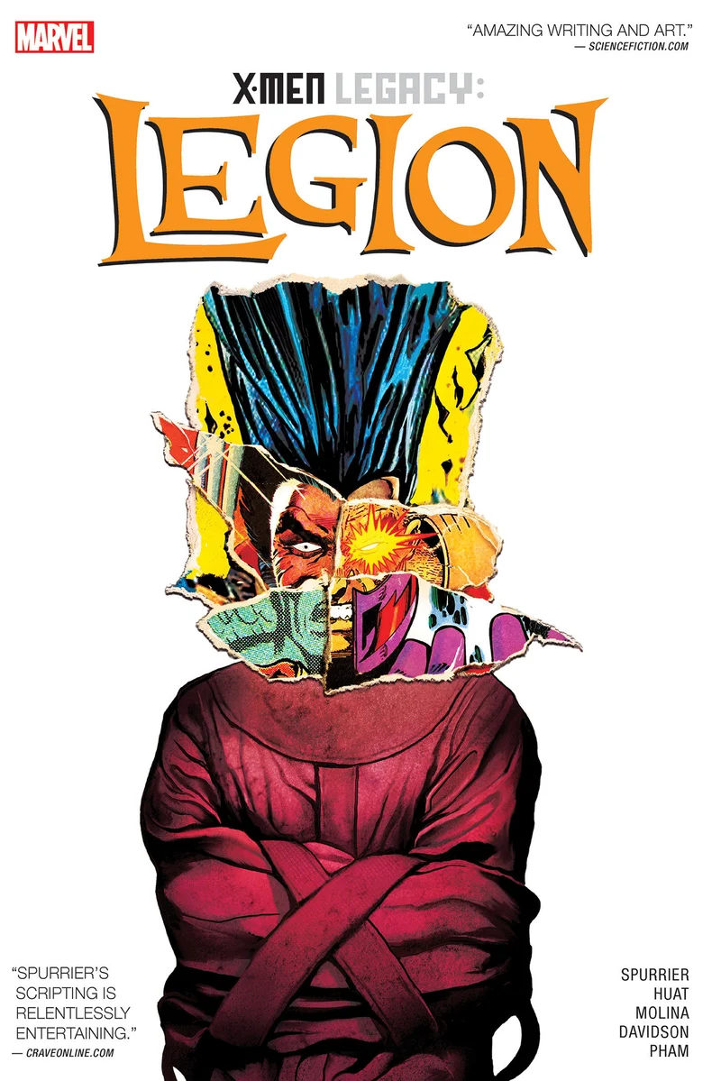 X-Men Legacy : Légion Omnibus Couverture de Mike Del Mundo [Nouvelle impression]