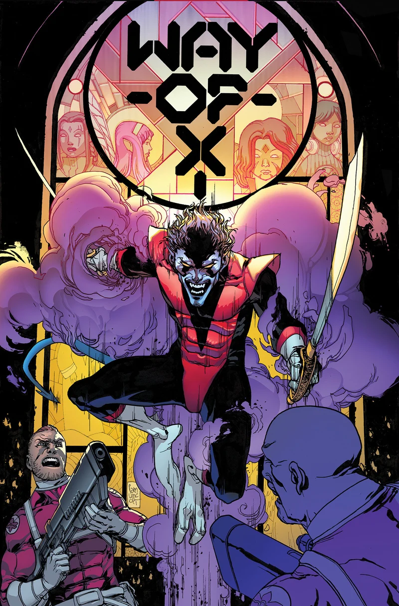 Couverture de l'intégrale Way Of X par Giuseppe Camuncoli