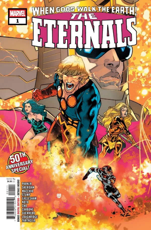 Eternals 50e anniversaire spécial n° 1 MARVEL 04/01/2026