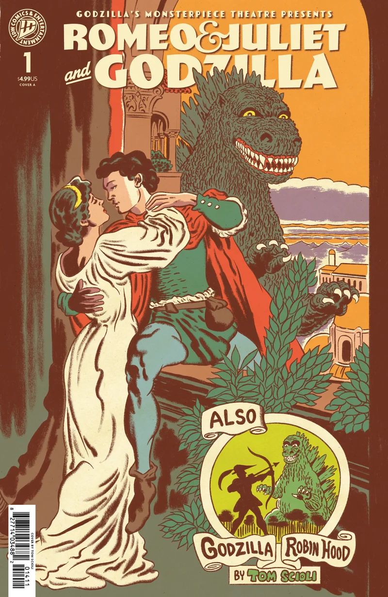 Godzilla's Monsterpiece : Roméo et Juliette et Godzilla IDW A Scioli 04/08/2026