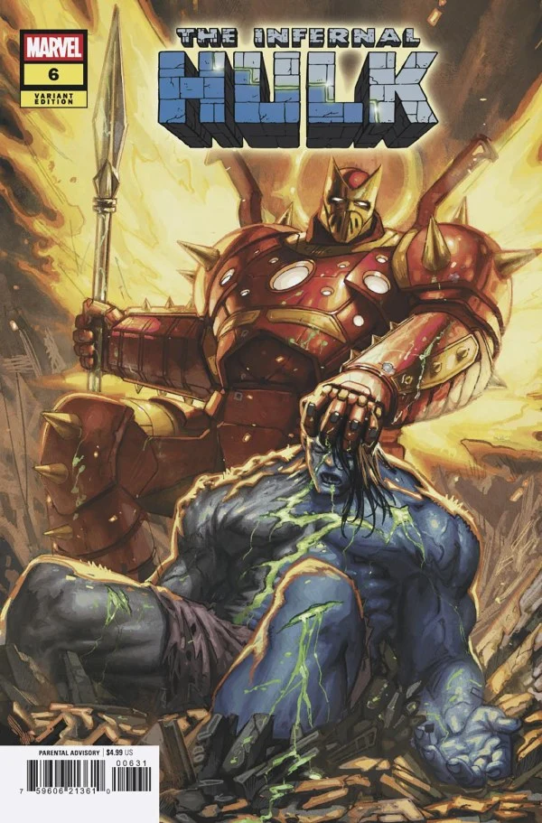 Hulk infernal #6 MARVEL Davide Paratore 22/04/2026