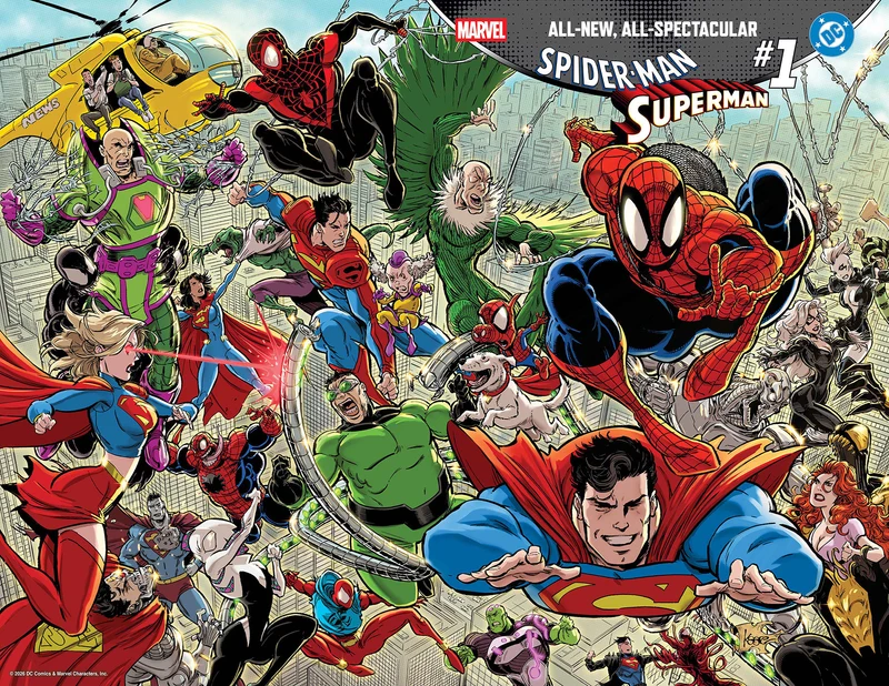 Marvel/DC : Spider-Man/Superman #1 MARVEL Kaare Andrews Couverture 22/04/2026