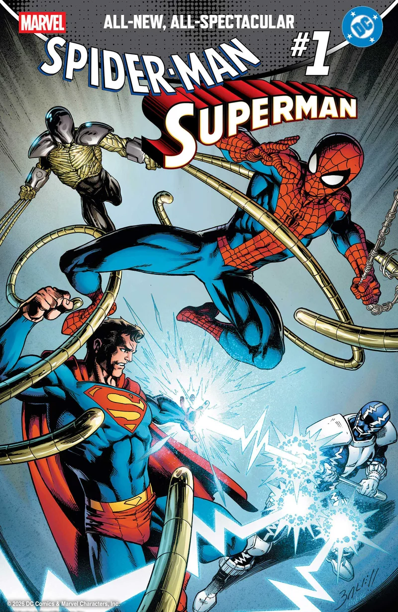 Marvel/DC : Spider-Man/Superman #1 MARVEL Mark Bagley Foil 22/04/2026