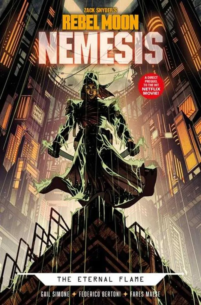 Rebel Moon Nemesis TPB Volume 01 Édition Direct Market Couverture de Danny Earls (Public averti)