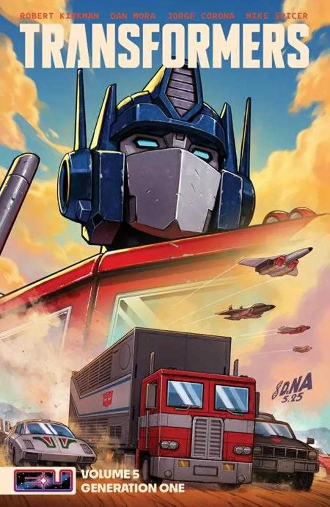 Transformers Generation One TPB Volume 05 Couverture de David Nakayama