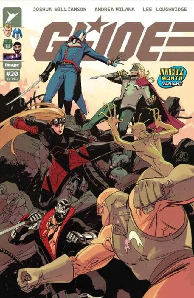 GI Joe #20 IMAGE F Reilly Invincible Team Up 18/03/2026