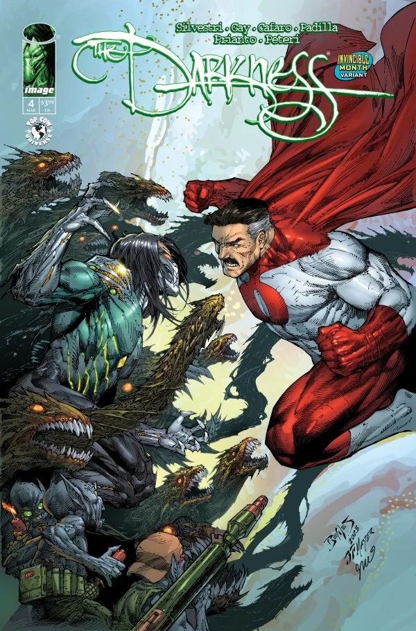 Darkness (2025) #4 IMAGE D Edition Benes Invincible Team Up 18/03/2026