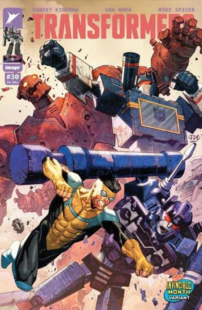 Transformers #30 IMAGE F Cassara Invincible Team Up 03/11/2026