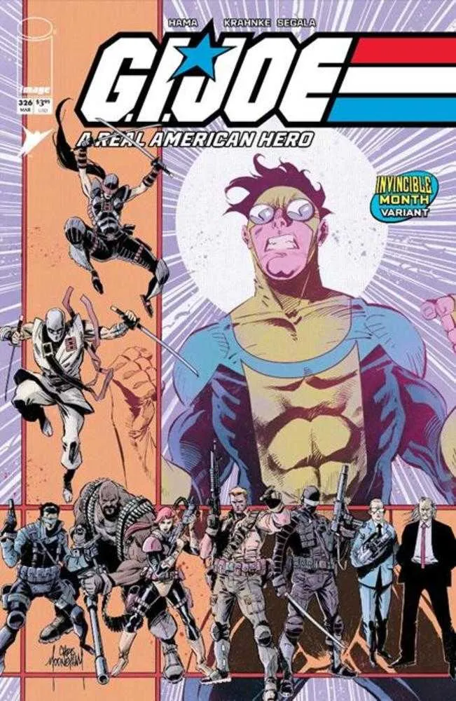 GI Joe, un vrai héros américain #326 IMAGE D Mooneyham Invincible Team Up 03/11/2026
