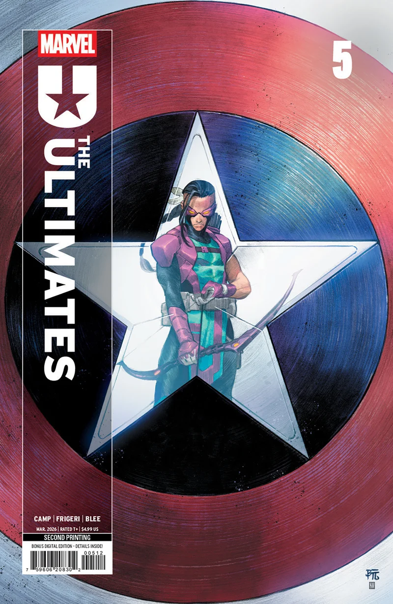Ultimates #5 MARVEL Dike Ruan 2e tirage 03/04/2026