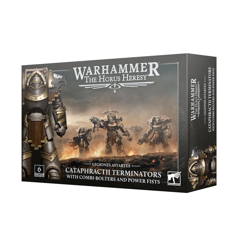 Hérésie d'Horus : Légions Astartes : Cataphractii Terminators : Poings énergétiques