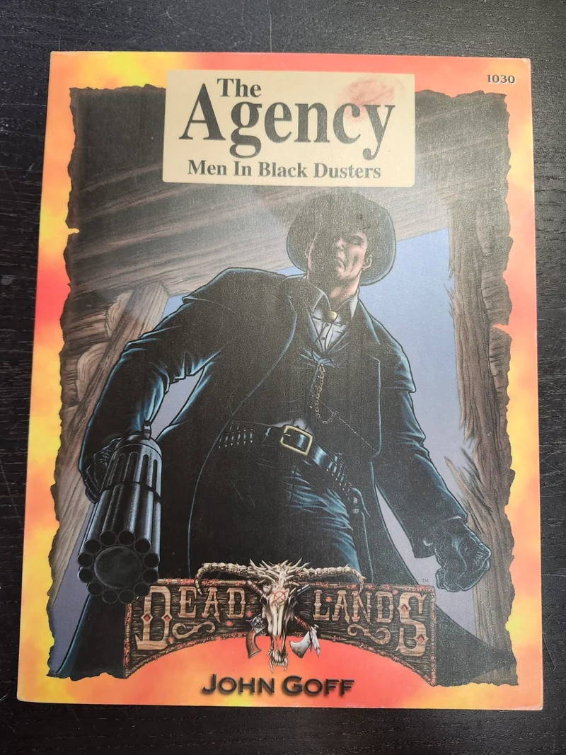 PINACLE RPG - DEAD LANDS - THE AGENCY [OCCASION]