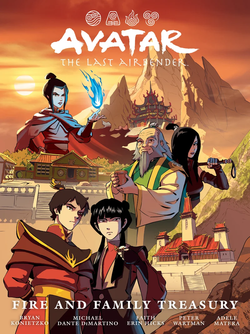 Avatar : Le Dernier Maître de l'Air - Édition Bibliothèque du Trésor de Feu et de la Famille
