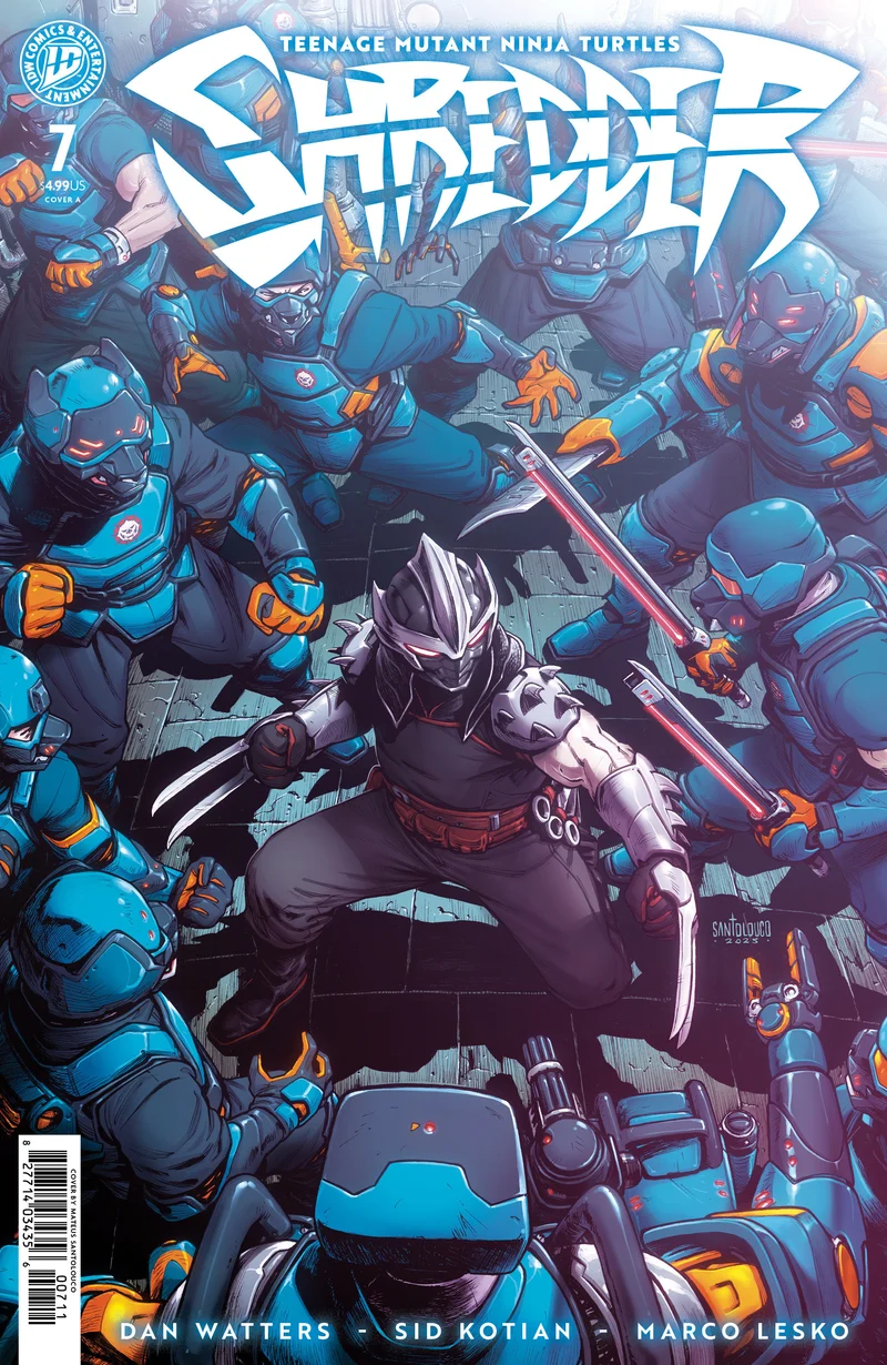 Tortues Ninja : Shredder #7 IDW A Santolouco 15/04/2026