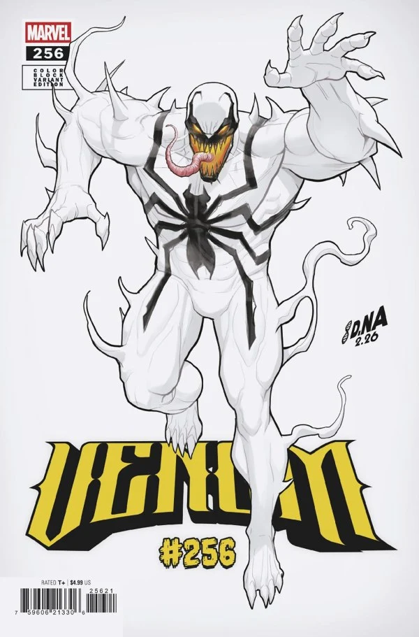 Venom #256 MARVEL David Nakayama Color Block Blanc [Ds] 04/01/2026