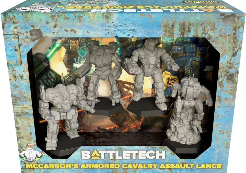 BATTLETECH : LA LANCE D'ASSAUT DE CAVALERIE BLINDÉE DE MCCARRON