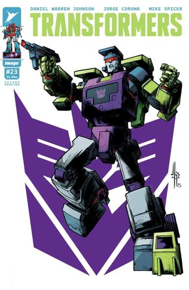 Transformers #23 2e tirage IMAGE Un Decepticon de Jason Howard 18/03/2026