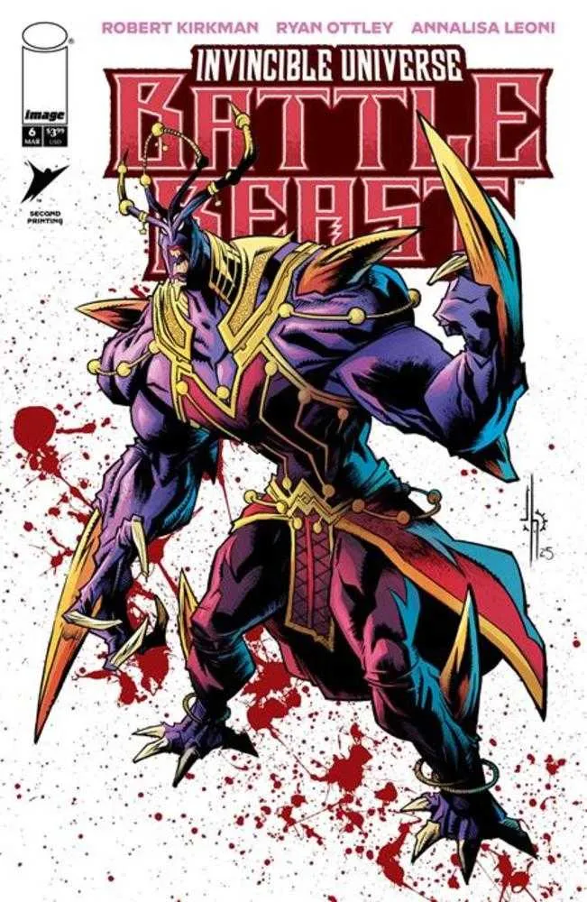 Invincible Universe Battle Beast #6 IMAGE 2e tirage 01/04/2026
