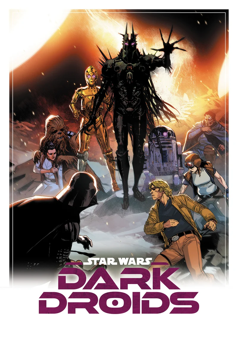 Star Wars : Dark Droids Omnibus Couverture de Lenil Yu