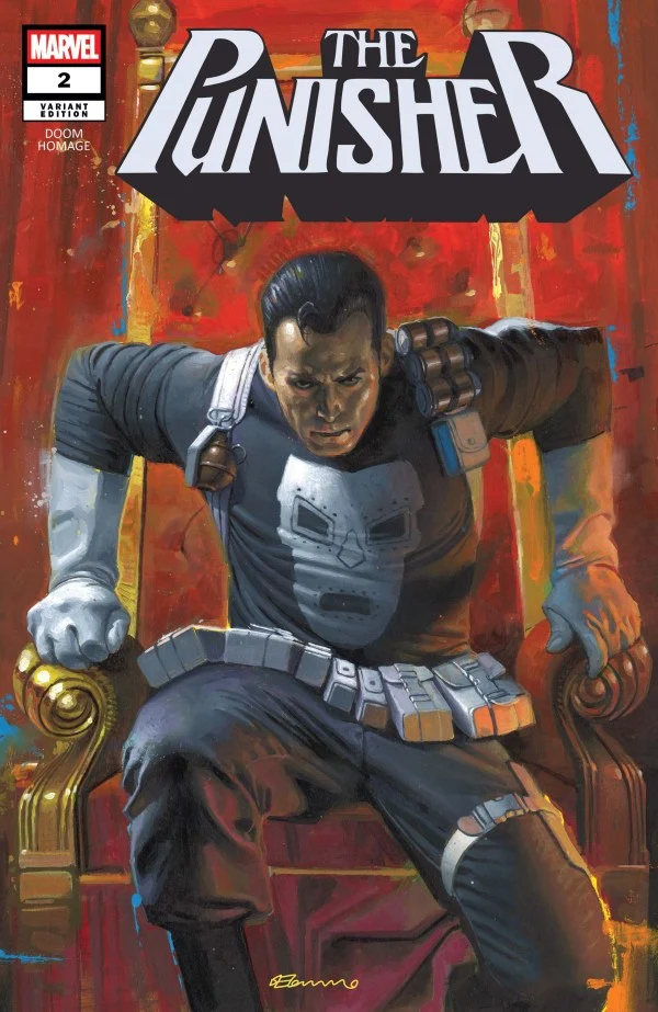 Punisher #2 MARVEL Fabrizio De Tommaso Doom Hommage 25/03/2026