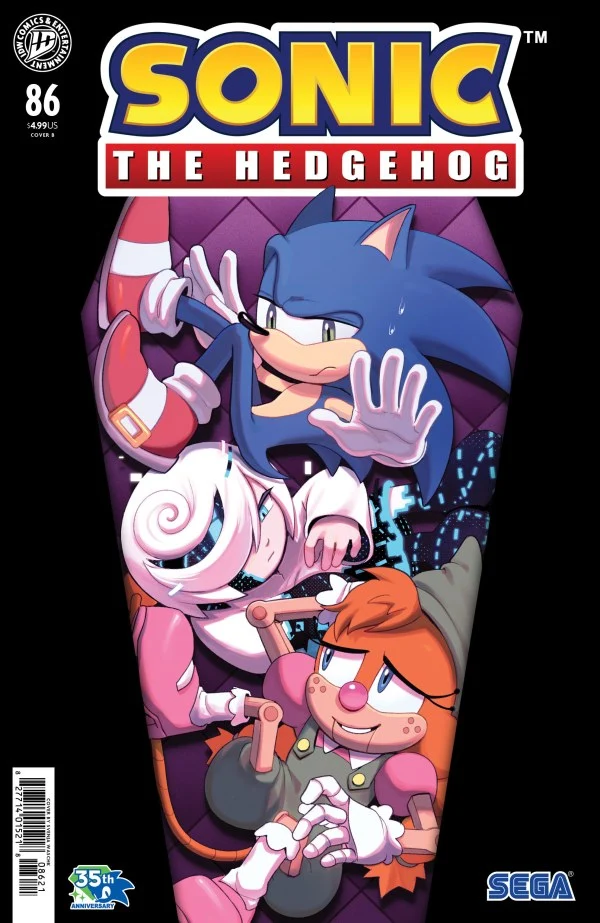 Sonic The Hedgehog #86 IDW B Waschk 22/04/2026