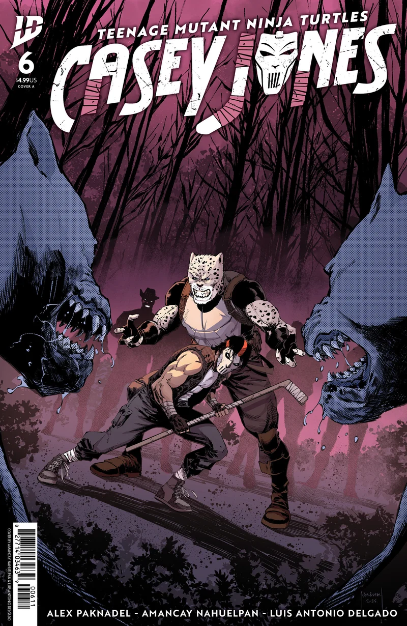 Tortues Ninja Casey Jones #6 IDW A Nahuelpan 04/01/2026