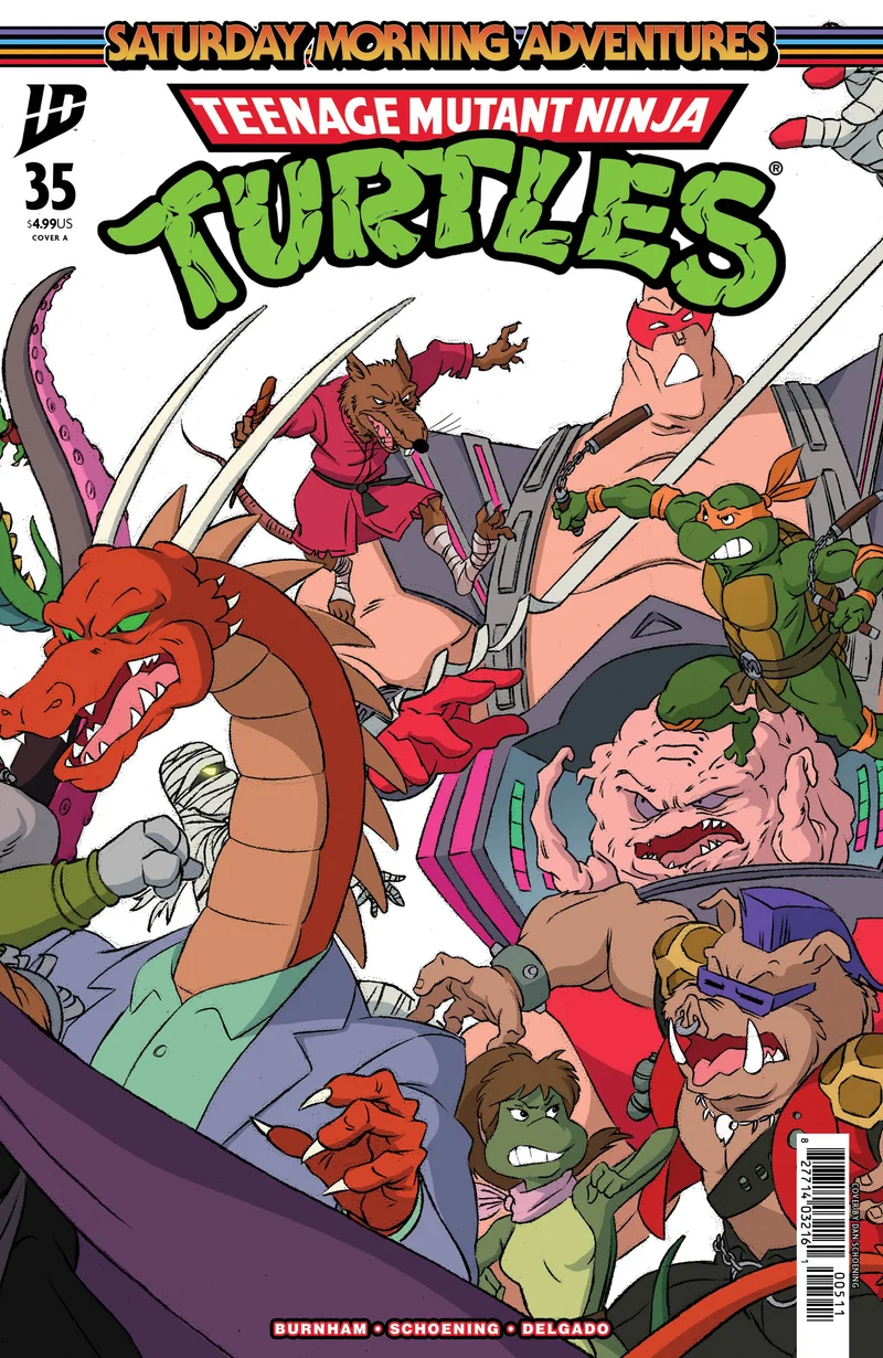 Les Tortues Ninja : Aventures du samedi matin #35 IDW Un coffret Schoening 25/03/2026