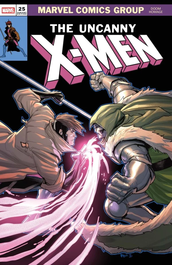 Uncanny X-Men #25 MARVEL Pete Woods Hommage à Doom 25/03/2026
