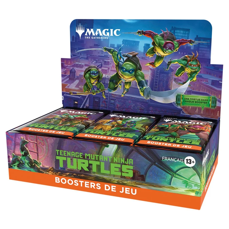 MTG - TORTUES NINJA - BOÎTE DE JEU BOOSTER [GRATUIT]